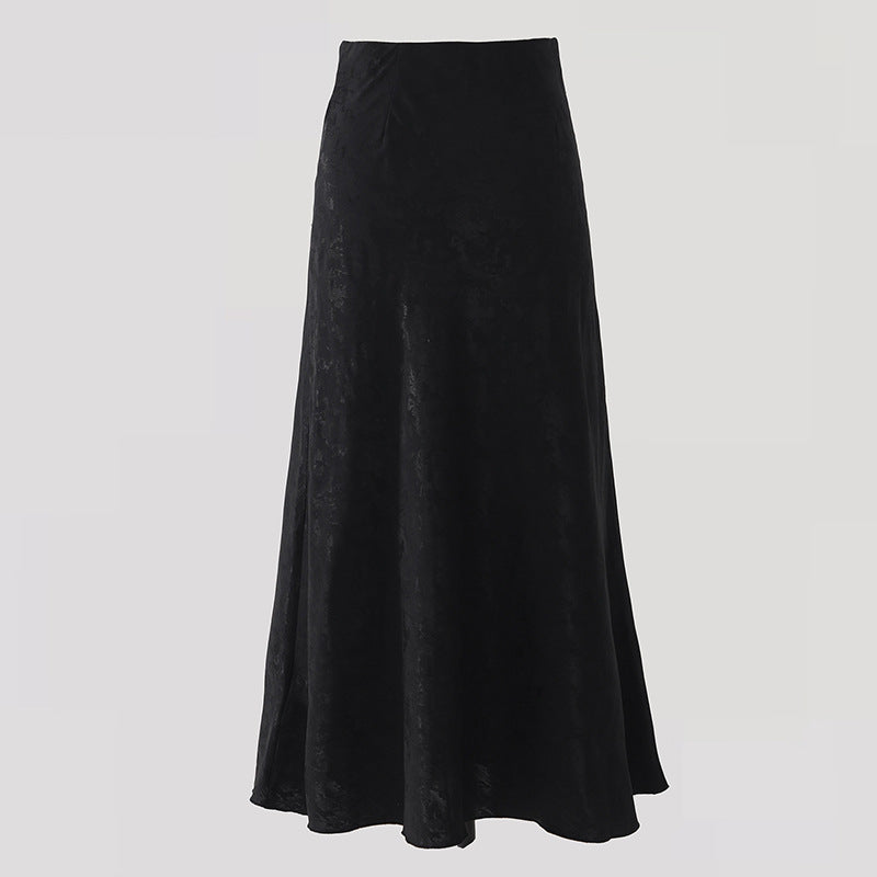 Women’s Maxi Skirt - High Waist - Flowy Lightweight Fabric - Elegant Ankle Length